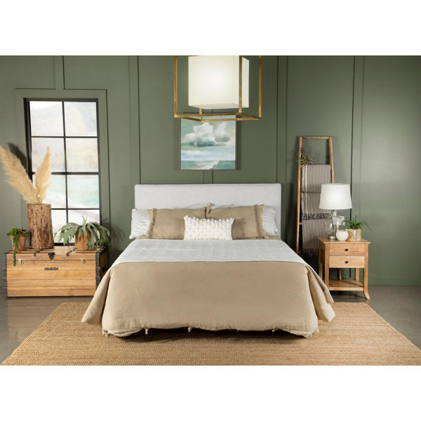 Latitude Run® Upholstered Panel Headboard | Wayfair